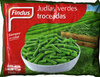 Judías verdes redondas troceadas congeladas "Findus"