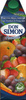 Zumo de uva, fresa y naranja exprimido