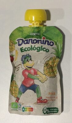 Danonino ecológico - Piña, manzana y plátano
