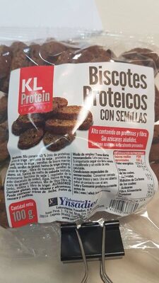 Kl protein biscotes proteicos con semillas