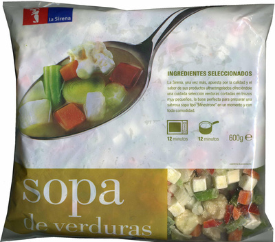 Mezcla de verduras para sopa