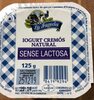 Iogurt cremós natural sin lactosa