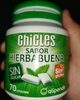 Chicles sabor hierbabuena