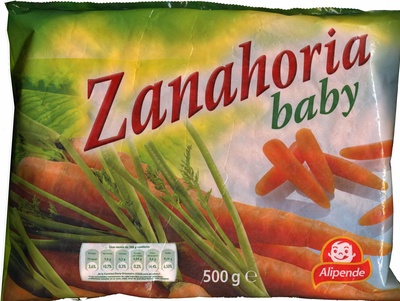 Zanahorias baby congeladas "Alipende"