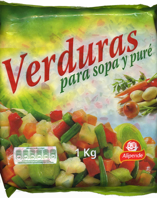 Verduras para sopa y pure