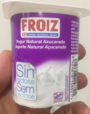 Yogur Natural Azucar Sin Lactosa