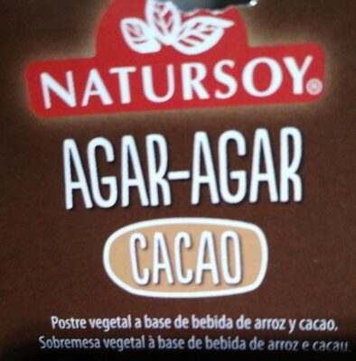 Agar-agar cacao