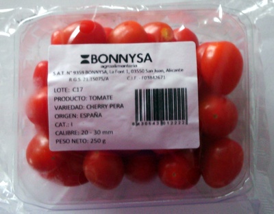 Tomates cherry pera