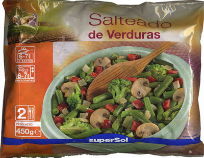 Salteado de verduras congelado "SuperSol"