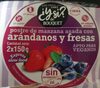 Postre de Manzana Asada con Arándanos y Fresas
