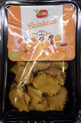 Pasta Rellena Calabaza