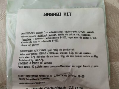 Wasabi kit