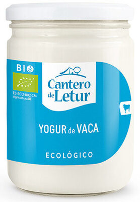 Yogur Vaca Bio 420 GR. Letur