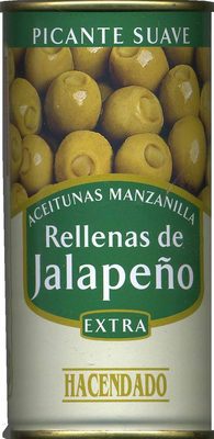 Aceitunas Manzanilla Rellenas de Jalapeño