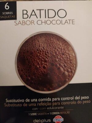 Batido sustitutivo sabor chocolate