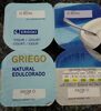 Yogur griego natural edulcorado