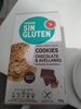 Cookies chocolate y avellanas sin gluten