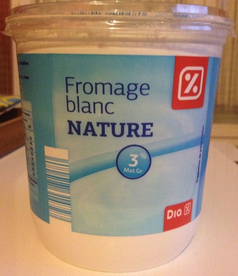 calorie Fromage blanc nature