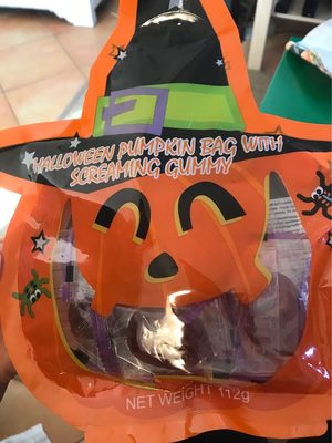 calorie Halloween pumpkin bag