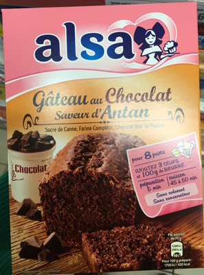 Gateau Au Chocolat Saveur D Antan Alsa Points Ww