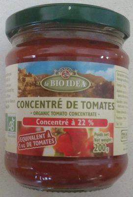 calorie Concentré de tomates