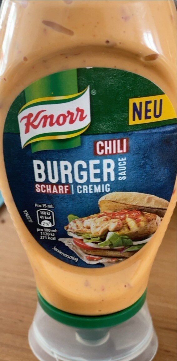 Knorr Chili Burger Sauce 250 Ml