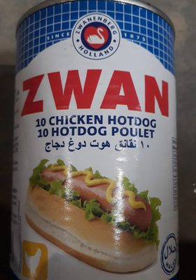 calorie 10 Hot Dog Poulet