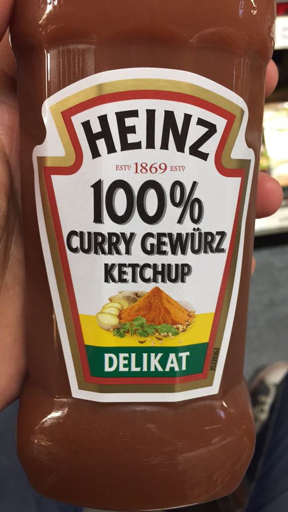 Heinz Curry Gewürz Ketchup