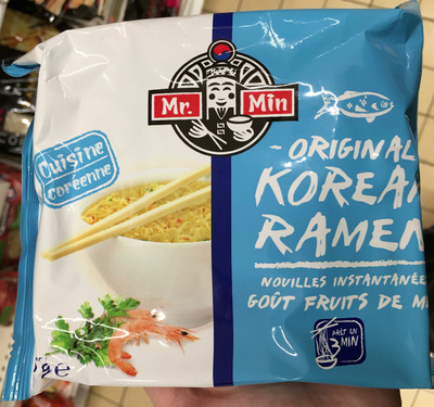 calorie Original Korean Ramen goût Fruits de Mer