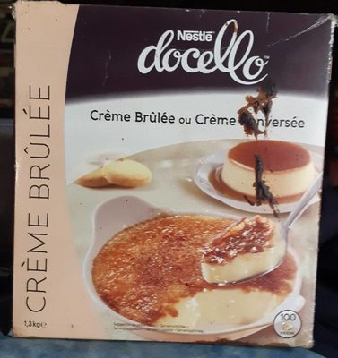 calorie Crème Brûlée ou Crème Renversée