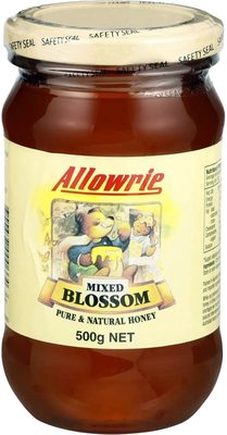 Calories in Allowrie Allowrie Mixed Blossom Honey