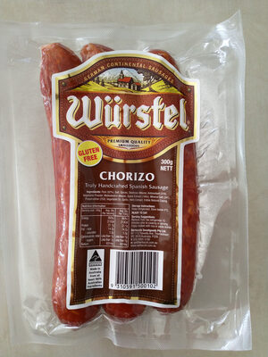 Calories in Bertocchi Wurstel Wurstel Chorizo