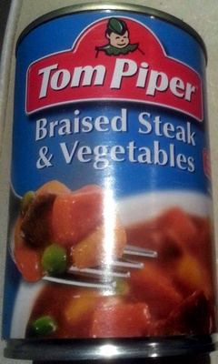 Calories in Tom Piper Braised Steak & Vegetables