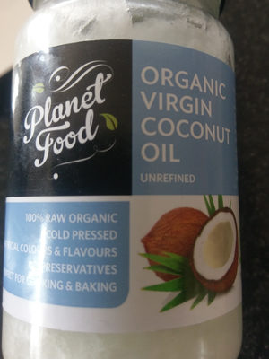 832 calories in Planet Food Organic Virgin Coconut Oil (100g)