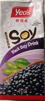 calorie Lait Soja Noir
